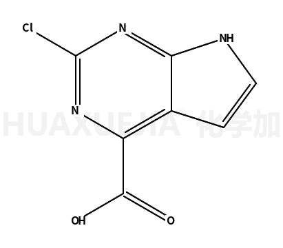 2-Chloro-7H-pyrrolo[2,3-d]pyrimidine-4-carboxylic acid