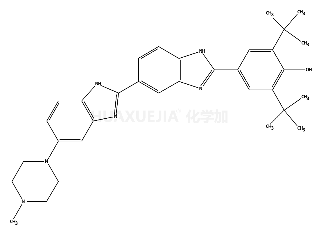 2,6-ditert-butyl-4-[5-[6-(4-methylpiperazin-1-yl)-1H-benzimidazol-2-yl]-1,3-dihydrobenzimidazol-2-ylidene]cyclohexa-2,5-dien-1-one