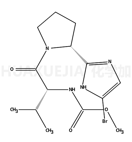 methyl ((S)-1-((S)-2-(5-bromo-1H-imidazol-2-yl)pyrrolidin-1-yl)-3-methyl-1-oxobutan-2-yl)carbamate