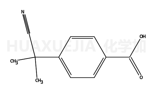 4-(2-cyanopropan-2-yl)benzoic acid