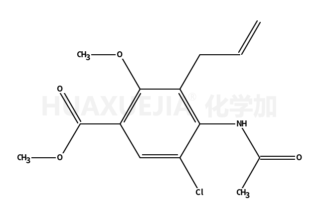 methyl 4-acetamido-5-chloro-2-methoxy-3-prop-2-enylbenzoate