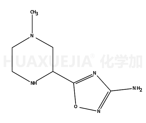 1,2,4-噁二唑-3-胺,5-(4-甲基-2-哌嗪基)-(9CI)