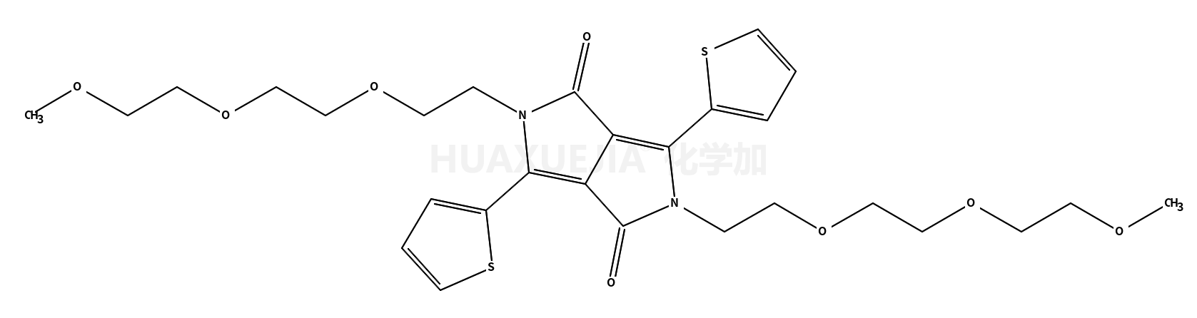 2,5-双(2-(2-(2-甲氧基乙氧基)乙氧基)乙基)-3,6-二(噻吩-2-基)吡咯并[3,4-c]吡咯-1,4(2H,5h)-二酮