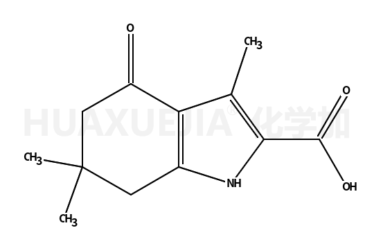 3,6,6-三甲基-4-氧-4,5,6,7-四氢-1氢-吲哚-2-甲酸