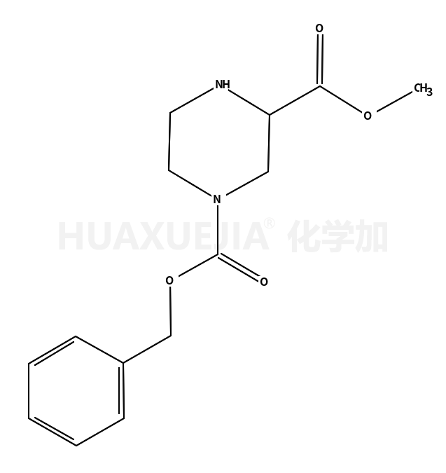 N-4-Cbz-哌嗪-2-甲酸甲酯