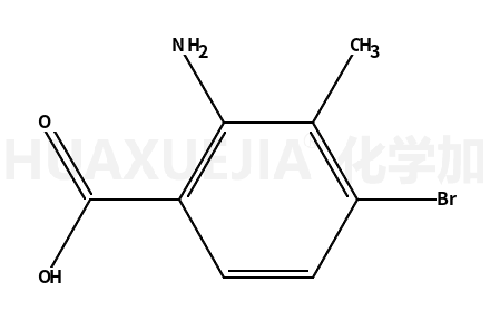 苯甲酸,  2-氨基-4-溴-3-甲基-