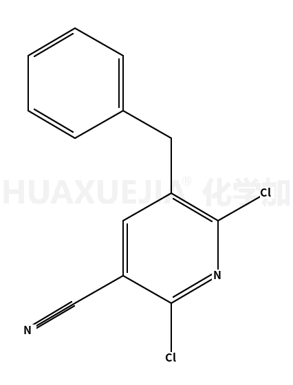5-benzyl-2,6-dichloronicotinonitrile