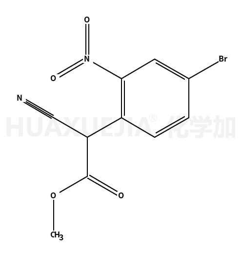 2-(4-溴-2-硝基苯基)-2-氰基乙酸甲酯