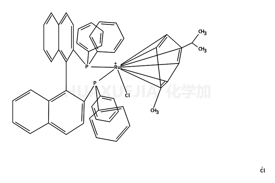 氯代[(S)-(-)-2,2'-二(二苯基膦)-1,1'-联萘](P-伞花素)氯化钌(II)