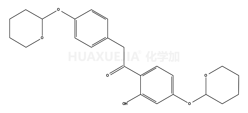 1,2-(2’-羟基-4’,4’’-二-alpha-吡喃醇)二苯基乙酮