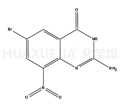 4(3H)​-​Quinazolinone, 2-​amino-​6-​bromo-​8-​nitro-