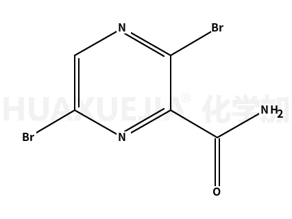 3,6-二溴吡嗪-2-羧酰胺