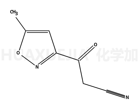 5-甲基-β-氧代-(9ci)3-异噁唑丙腈