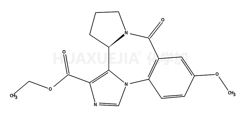 9H-咪唑并[1,5-a]吡咯并[2,1-C][1,4]苯二氮-1-羧酸11,12,13,13a-四氢-7-氧基-9-氧代乙基酯(13as)-