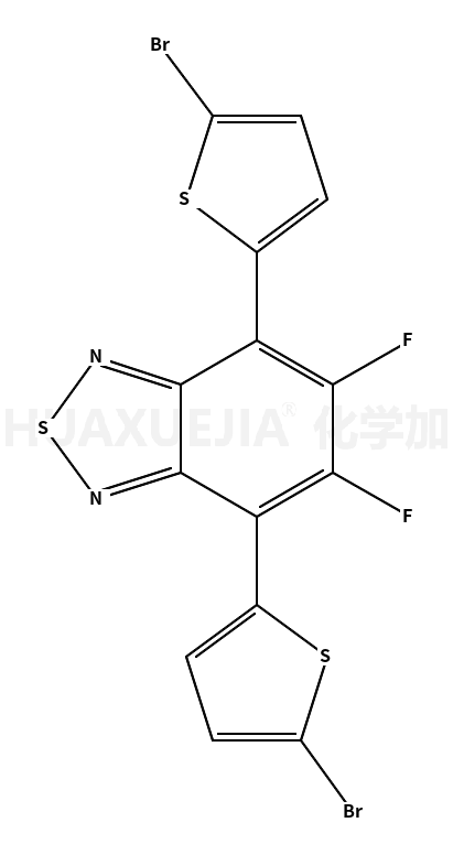 4,7-双(5-溴噻吩-2-基)-5,6-二氟苯并[c][1,2,5] 噻二唑