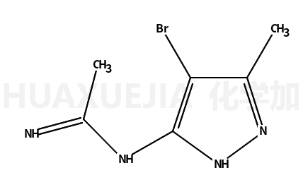 N-(4-溴-5-甲基-2H-吡唑-3-基)-乙脒