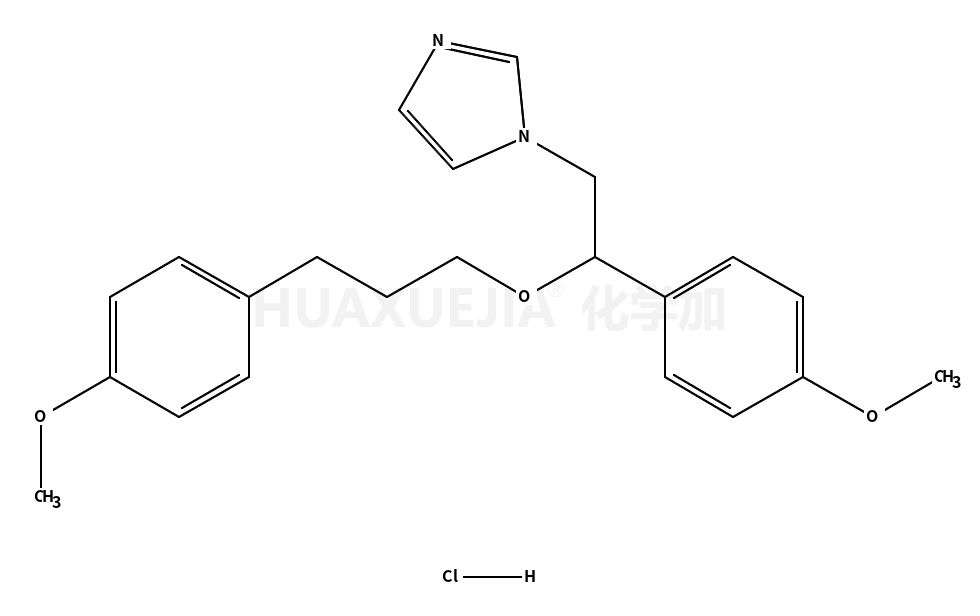 1-[2-(4-methoxyphenyl)-2-[3-(4-methoxyphenyl)propoxy]ethyl]imidazole,hydrochloride