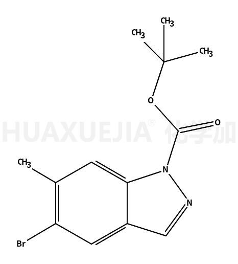 1-Boc-5-溴-6-甲基-1H-吲唑