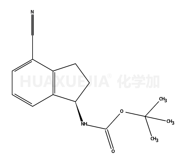 (S)-叔丁基-4-氰基-2,3-二氢-1H-茚-1-基)氨基甲酸酯