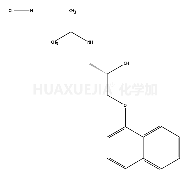 (R)-1-(异丙基氨基)-3-(1-萘氧基)-2-丙醇盐酸