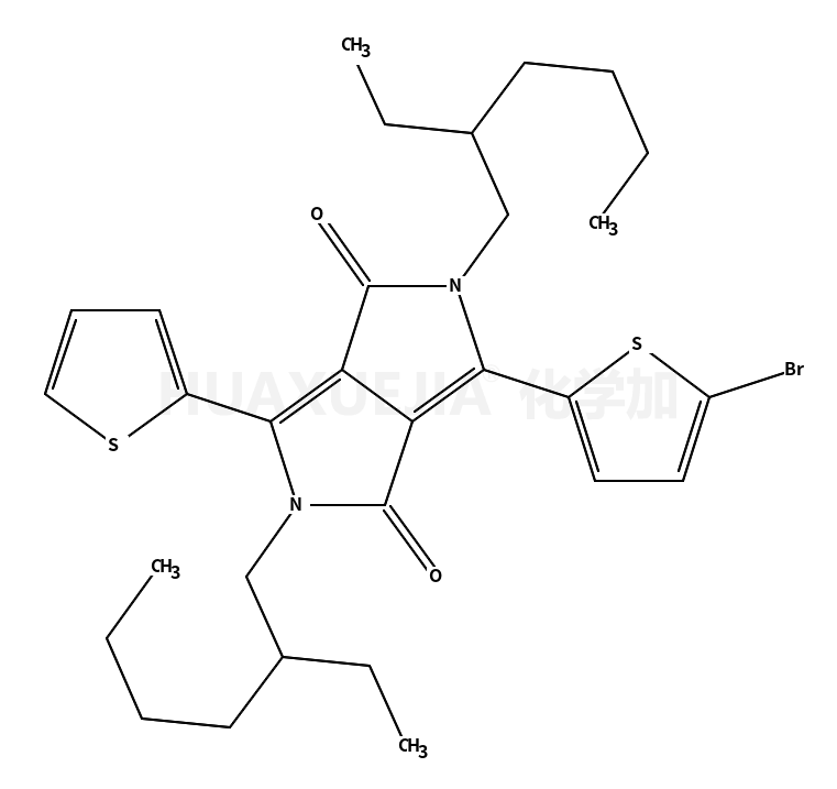 2,5-双(2-乙基己基)-3-(5-溴-噻吩-2-基)-6-(噻吩-2-基)-吡咯并[3,4-c]吡咯-1,4-二酮