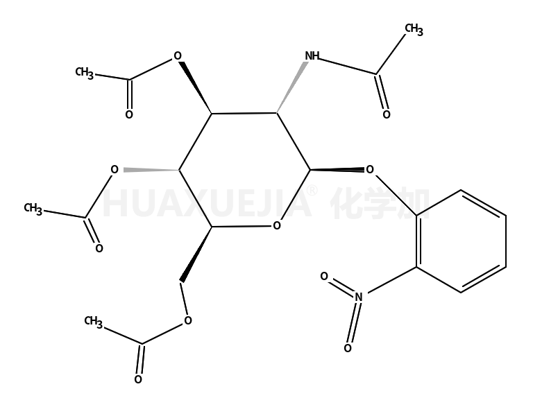 o-Nitrophenyl 2-Acetamido-2-deoxy-3,4,6-tri-O-acetyl-β-D-galactopyranoside