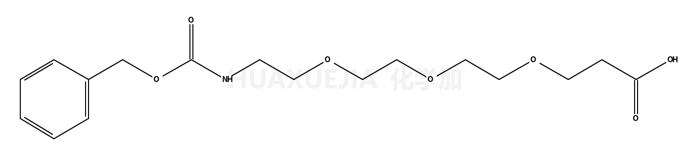 CBZ-NH-PEG3-CH2CH2COOH;CBZ-12-Amino-4,7,10-trioxadodecanoic acid; CBZ-AEEEP