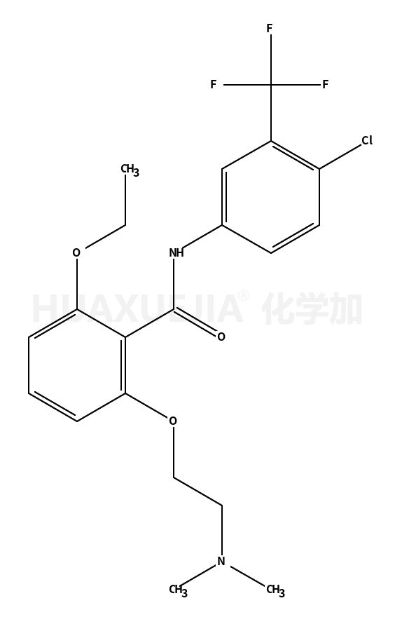 n-[4-氯-3-(三氟甲基)苯基]-2-[2-(二甲基氨基)乙氧基]-6-乙氧基-苯甲酰胺