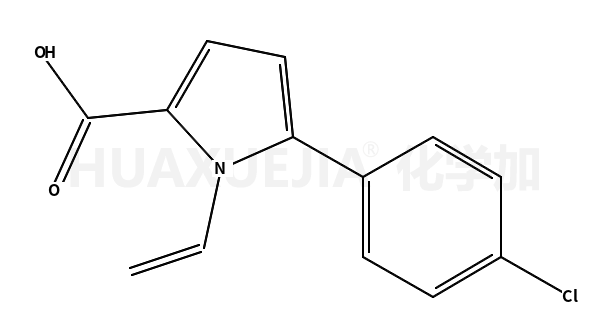 1H-吡咯-2-羧酸,  5-(4-氯苯基)-1-乙烯基-