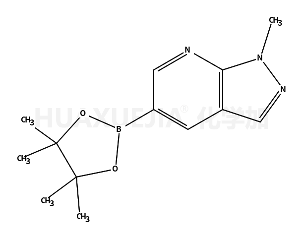 1-methyl-5-(4,4,5,5-tetramethyl-1,3,2-dioxaborolan-2-yl)pyrazolo[3,4-b]pyridine