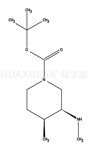 (3R,4R)-tert-Butyl 4-methyl-3-(methylamino)piperidine-1-carboxylate