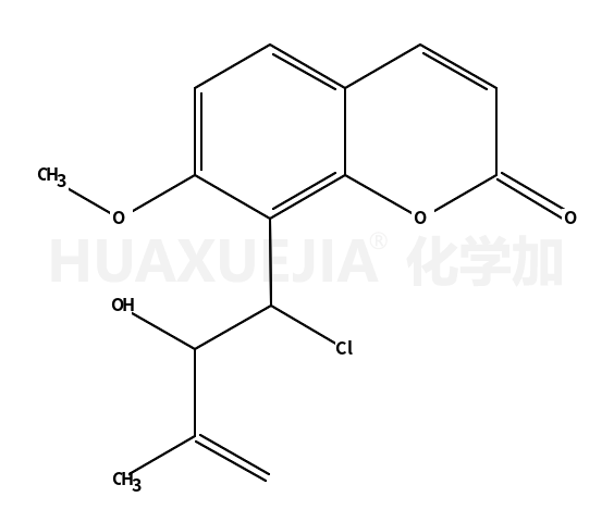 8-(1-氯-2-羟基-3-甲基-3-丁烯)-7-甲氧基香豆素