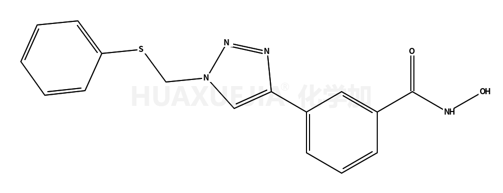 N-羟基-3-[1-(苯基硫代)甲基-1H-1,2,3-三氮唑-4-基]苯甲酰胺
