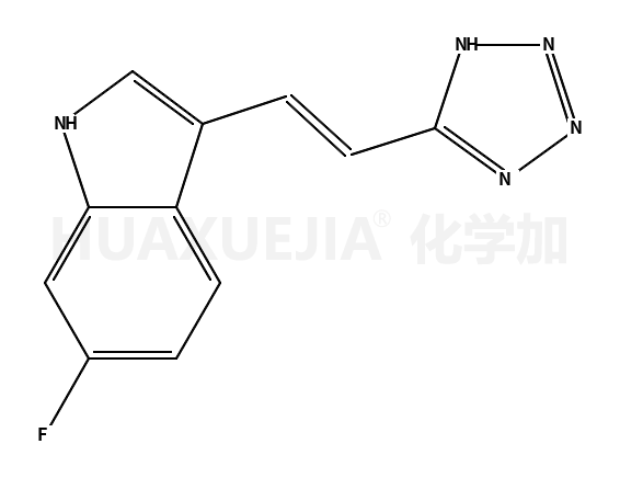 (E)-3-(2-(1H-四唑-5-基)乙烯基)-6-氟-1H-吲哚