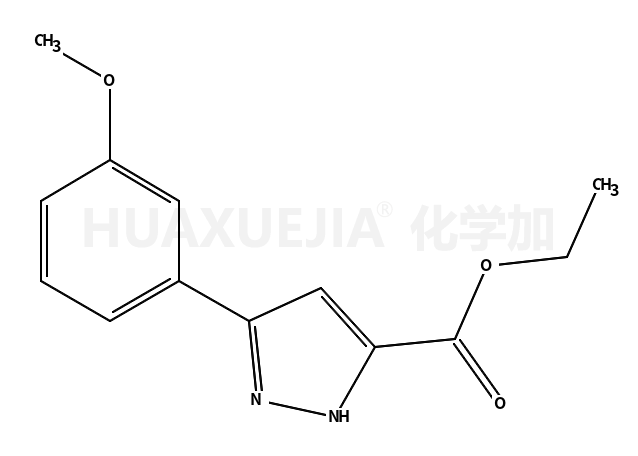 ethyl 3-(3-methoxyphenyl)-1H-pyrazole-5-carboxylate
