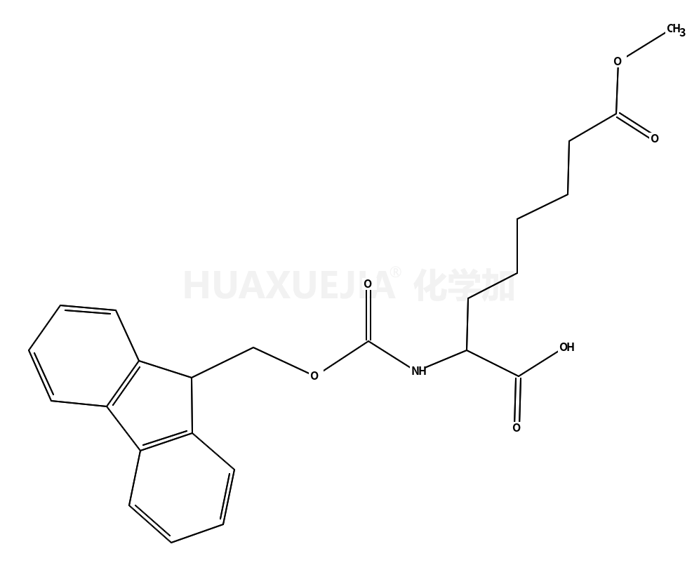 (2SR)-(9H-fluoren-9-ylmethoxycarbonylamino)-suberic acid 8-methyl ester