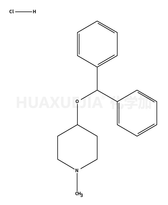 4-二苯甲氧基-1-甲基哌啶 二苯拉林 盐酸盐