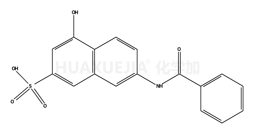 2-苯甲酰基氨基-5-萘酚-7-磺酸