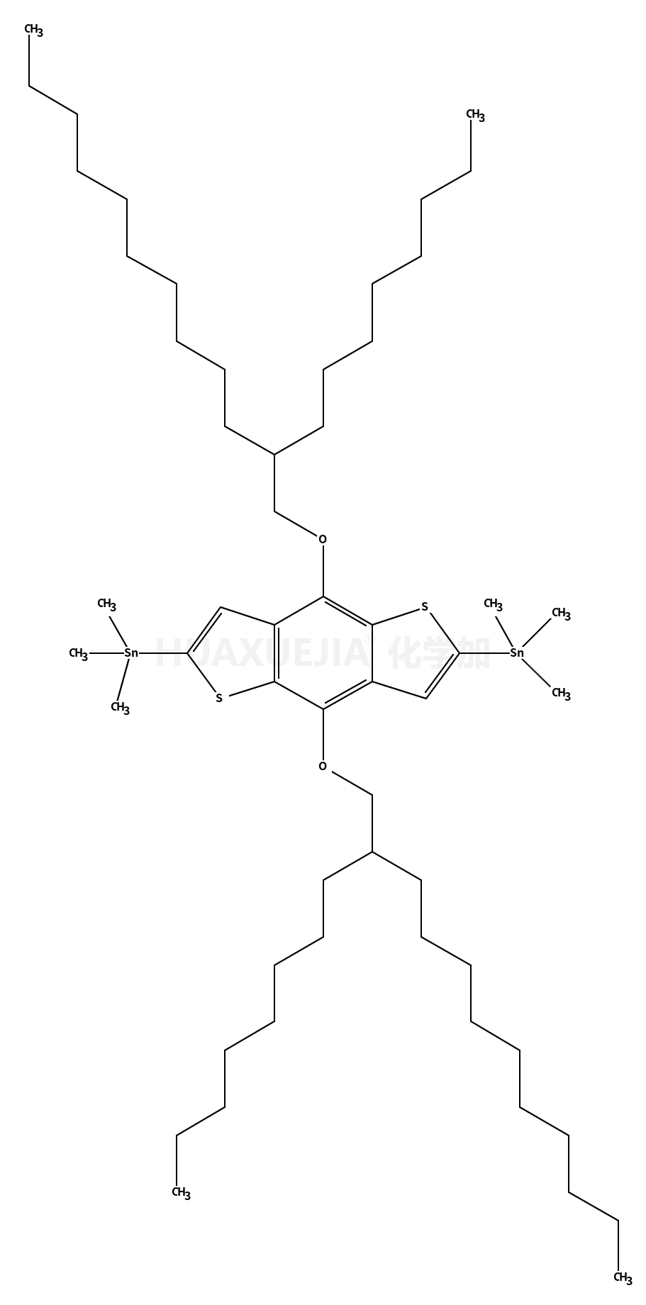 2,6-双(三甲基甲锡烷基)-4,8-双[(2-正辛基十二烷基)氧]苯并[1,2-b:4,5-b']二噻吩