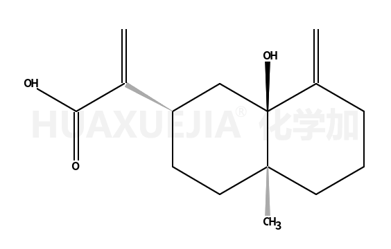 2-[(2R,4aR,8aR)-8a-Hydroxy-4a-methyl-8-methylenedecahydro-2-naphthalenyl]acrylic acid