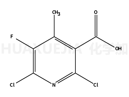 2,6-二氯-5-氟-4-甲基吡啶-3-羧酸