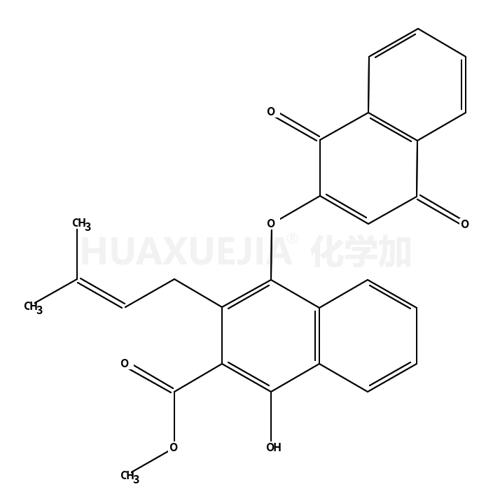 钩毛茜草聚萘醌 C