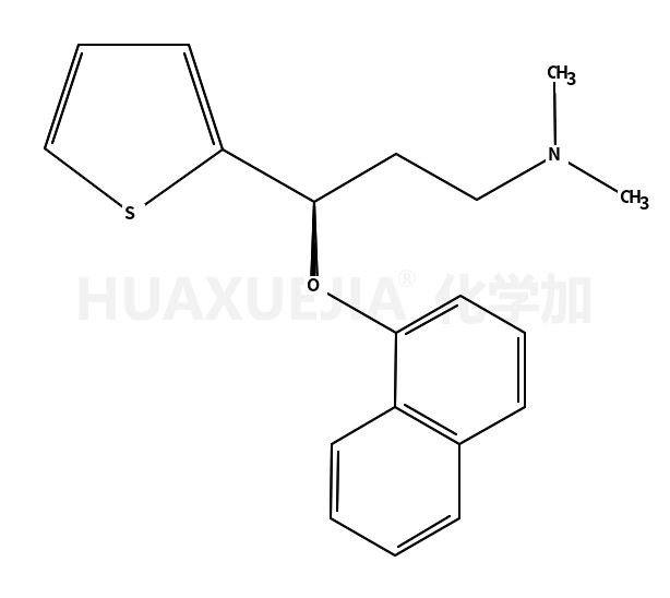 S-(+)-N,N-二甲基-3-(1-萘氧基)-3-(2-噻吩)-丙胺