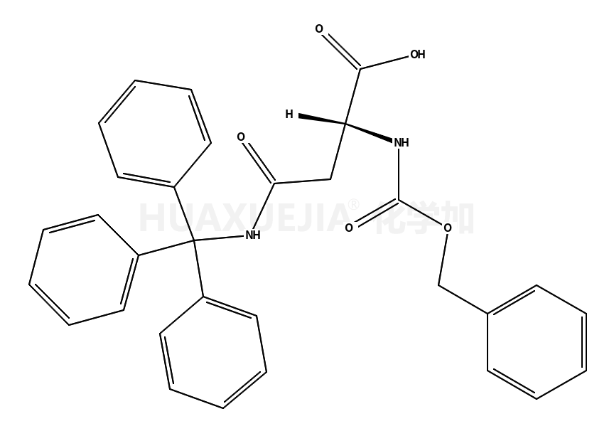 N-苄氧羰基-N’-三苯甲基-L-天冬酰胺