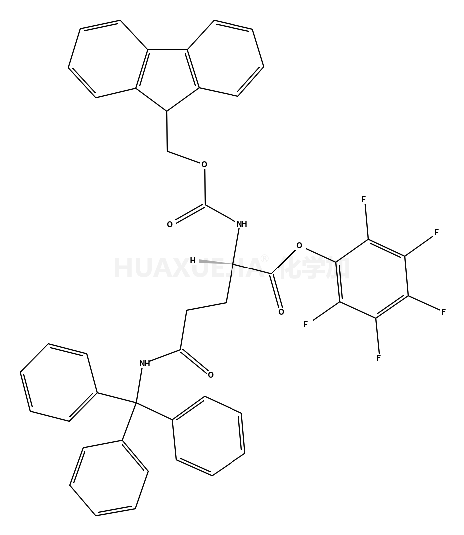 N-Α-FMOC-N-Γ-三苯甲游基-L-谷氨酸五氟苯酯