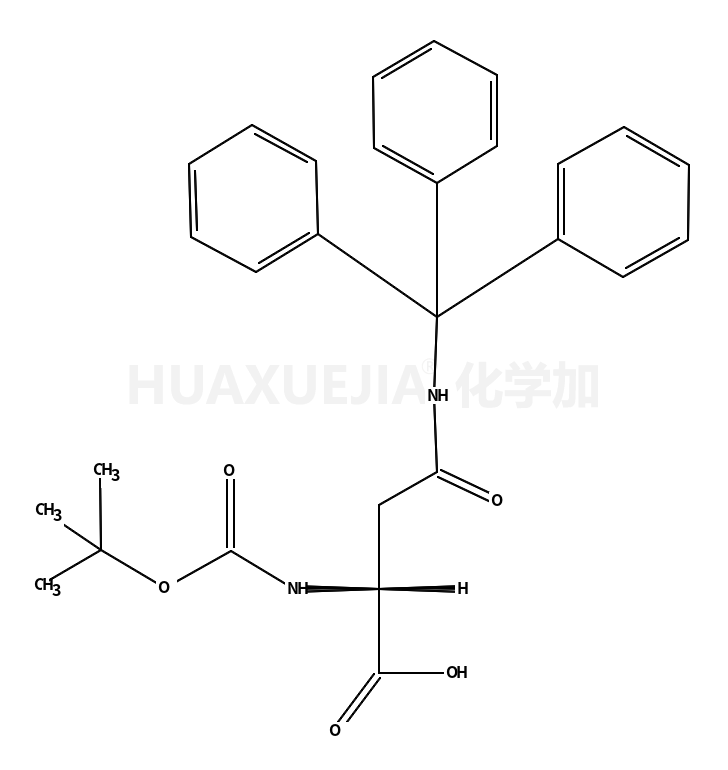 叔丁氧羰基-N-beta-三苯甲基-L-天门冬酰胺