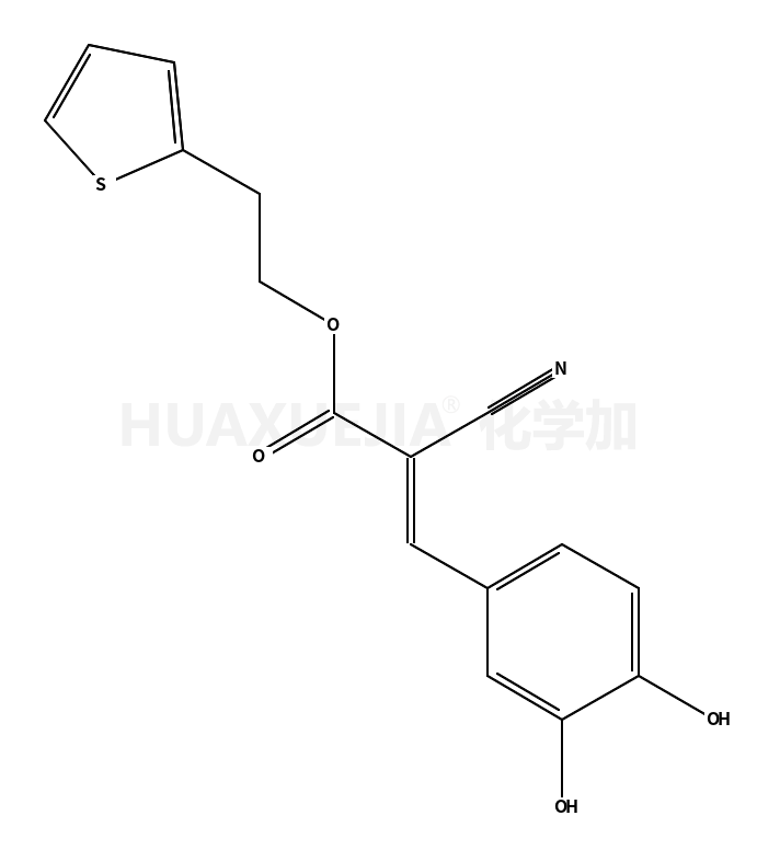 2-(1-Thienyl)ethyl3,4-dihydroxybenzylidenecyanoacetate