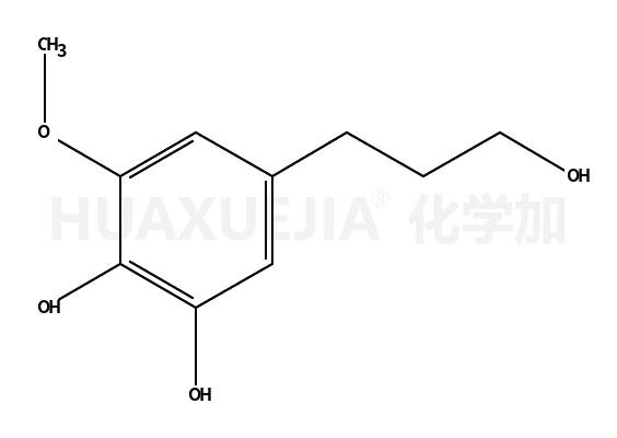 5-(3-hydroxypropyl)-3-methoxybenzene-1,2-diol