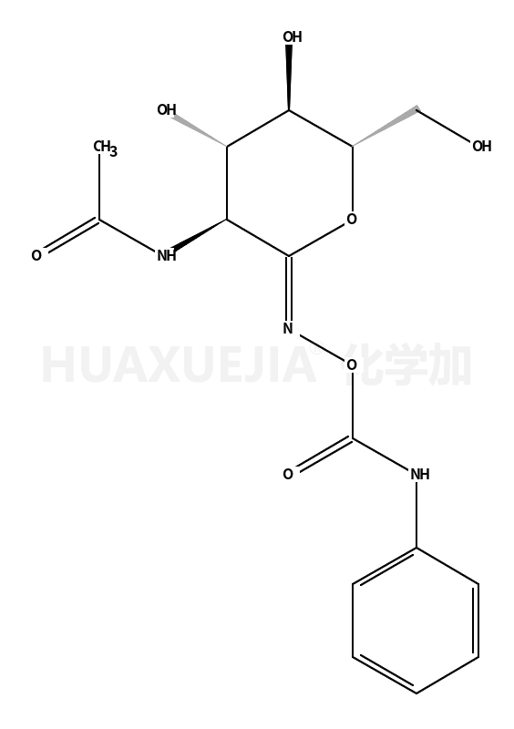 (1Z)-2-(乙酰基氨基)-2-脱氧-N-[[(苯基氨基)羰基]氧基]-D-葡萄糖酸肟 DELTA-内酯