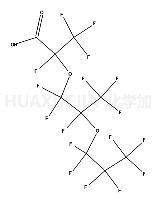 2,3,3,3-Tetrafluoro-2-(1,1,2,3,3,3-hexafluoro-2-(perfluoropropoxy)propoxy)propanoic acid